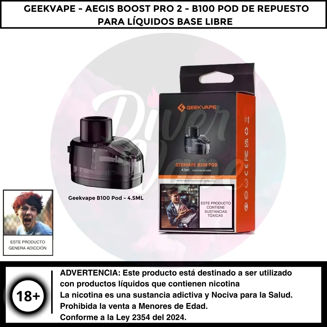 Aegis Boost Pro 2 (B100) Pod de repuesto