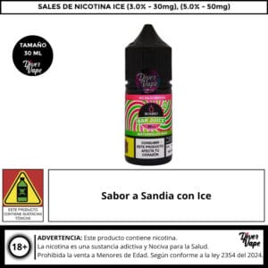 Bombo Bar Juice Watermelon Max Ice 30mg Salts