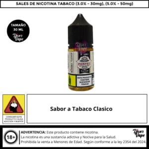 Bombo Platinum Tobaccos Pompell 30mg Salts