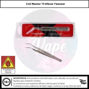 Coil Master T3 Elbow Tweezer