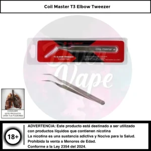 Coil Master T3 Elbow Tweezer