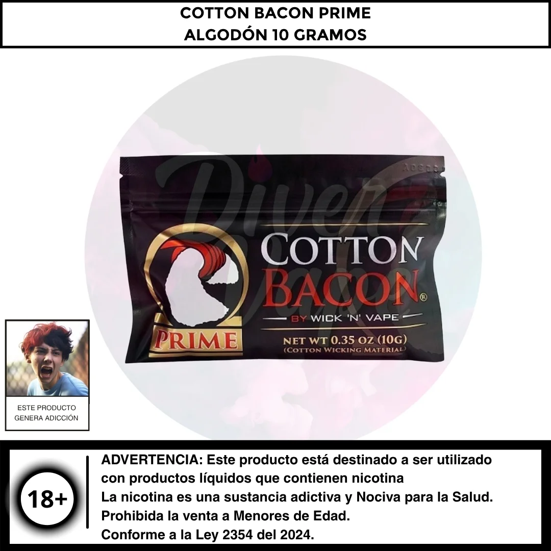 Cotton Bacon Prime Algodón