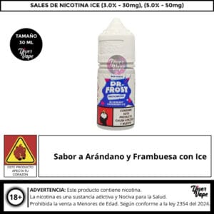 DR. Frost Blueberry Raspberry Ice Salts