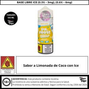 DR. Frost Coconut lemonade ice 120ml 3mg