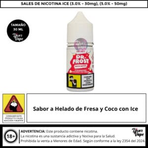 DR. Frost Strawberry Coconut Ice Cream Salts