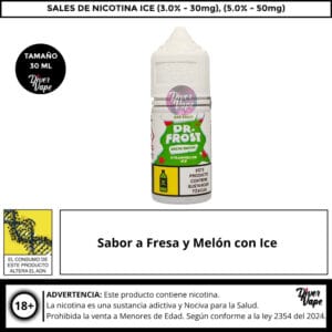 DR. Frost Strawmelon Ice Salts