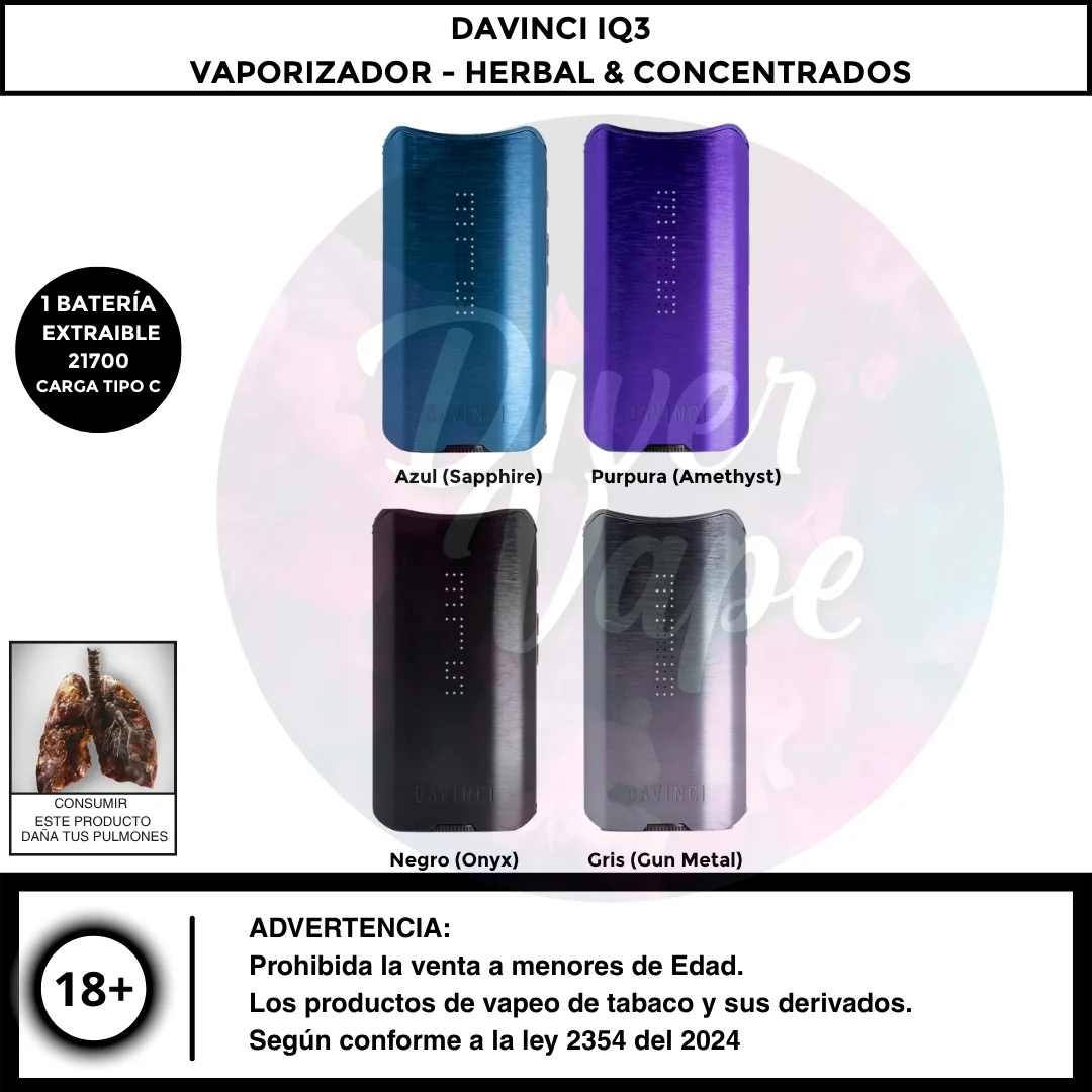 Davinci IQ3 Vaporizador