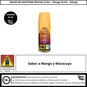 Dinner Lady Fruit Full Mango Passion 30mg Salt