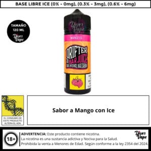 Drifter BAR Mango Ice 120ml 3mg