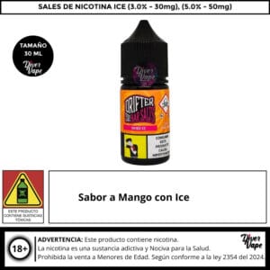 Drifter Bar Mango Ice 30mg Salts