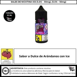 Drifter Bar Sweet Blueberry Ice Salts