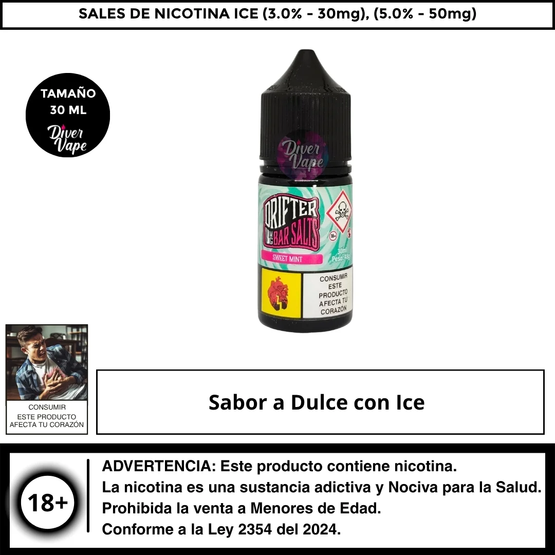Drifter Bar Sweet Mint Salts