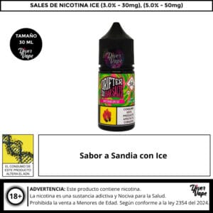 Drifter Bar Watermelon Ice 30mg Salts