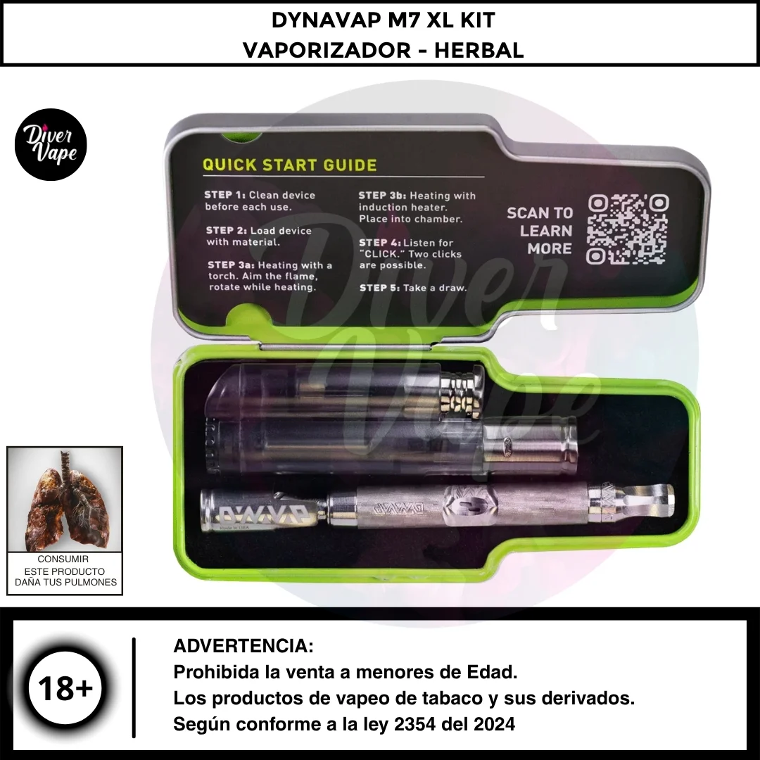Dynavap M7 XL Kit Vaporizador