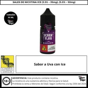 Fcukin Flava Freezy Grapes Salts