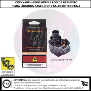 GeekVape - Aegis Hero 2 (H45) Pod de Repuesto