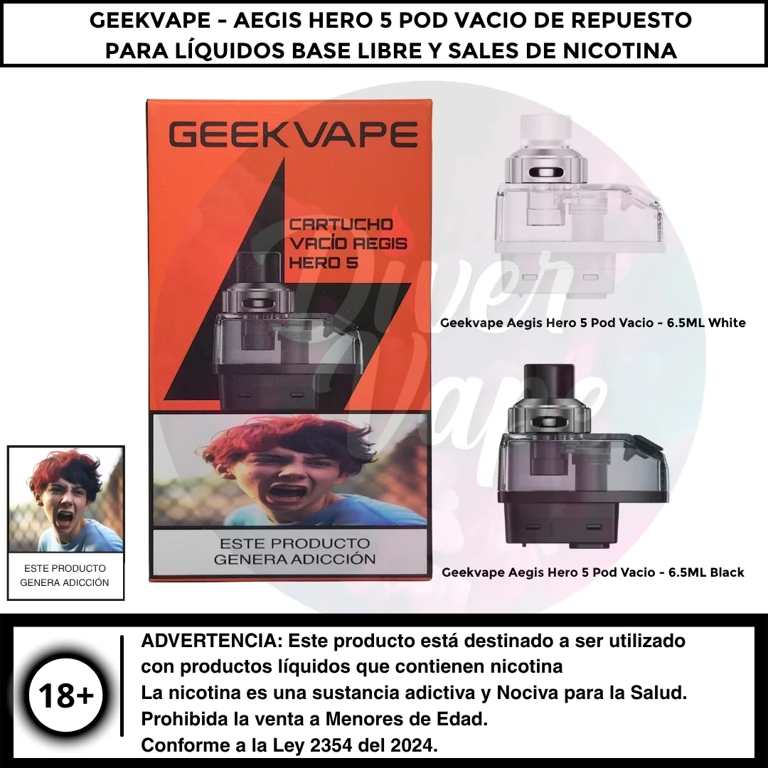 Aegis Hero 5 Pod de Repuesto