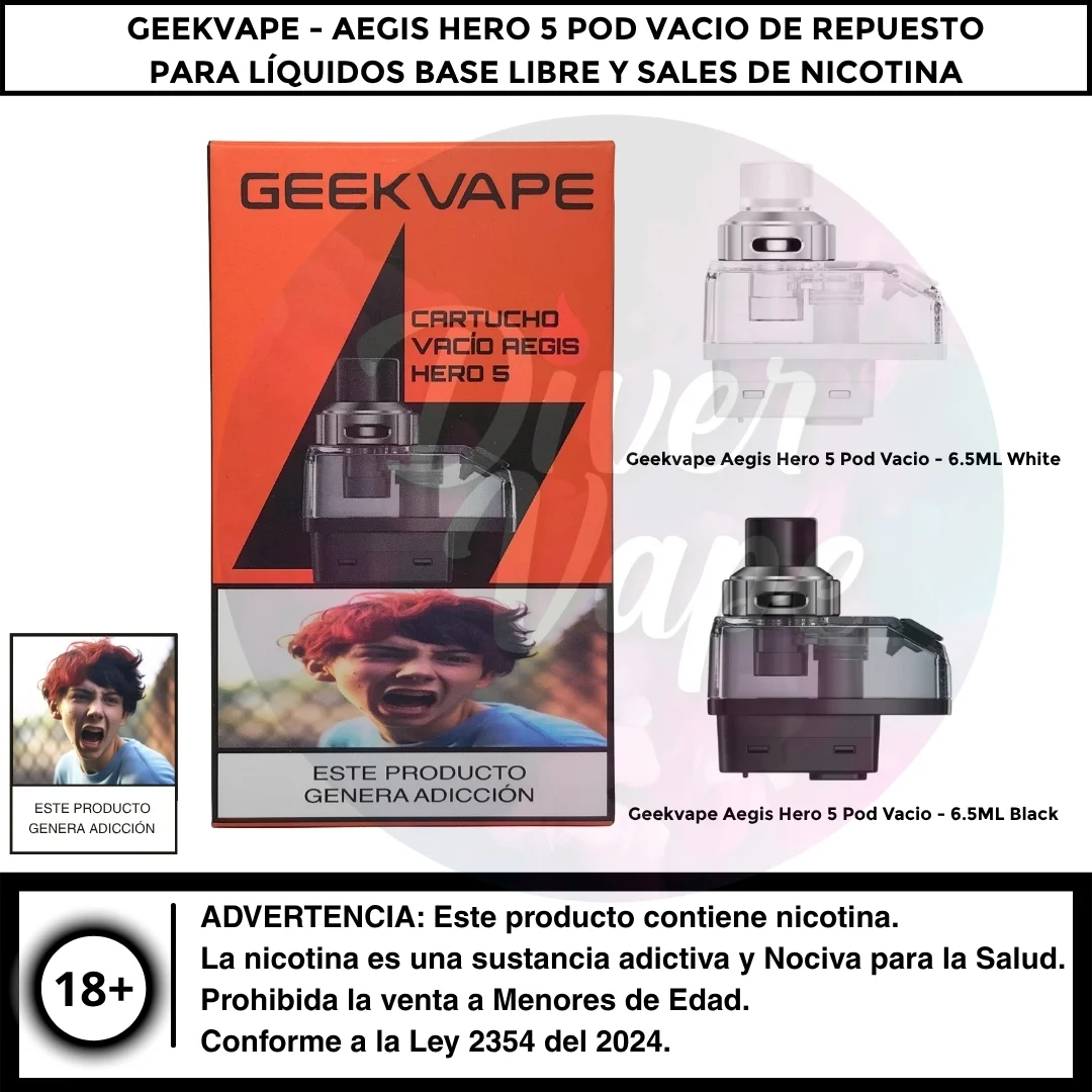 Aegis Hero 5 Pod de Repuesto