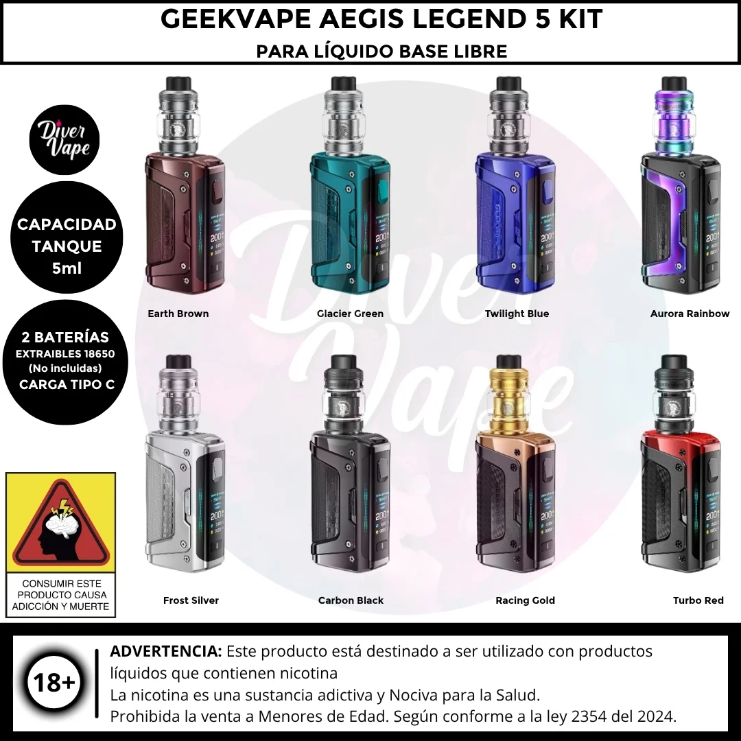 GeekVape Aegis Legend 5 Kit