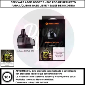Aegis Boost 2 (B60) Pod de Repuesto