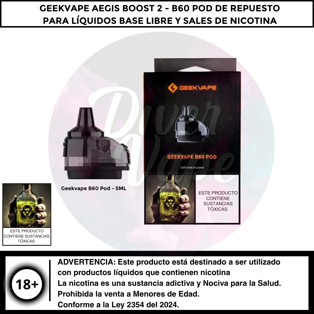 Aegis Boost 2 (B60) Pod de Repuesto