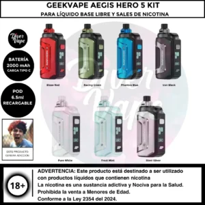 Geekvape Aegis Hero 5 Kit pod
