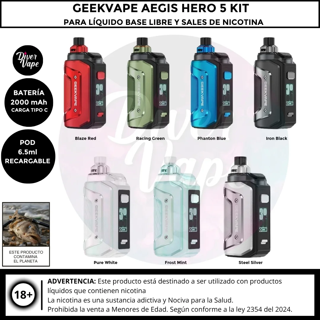 Geekvape Aegis Hero 5 Kit