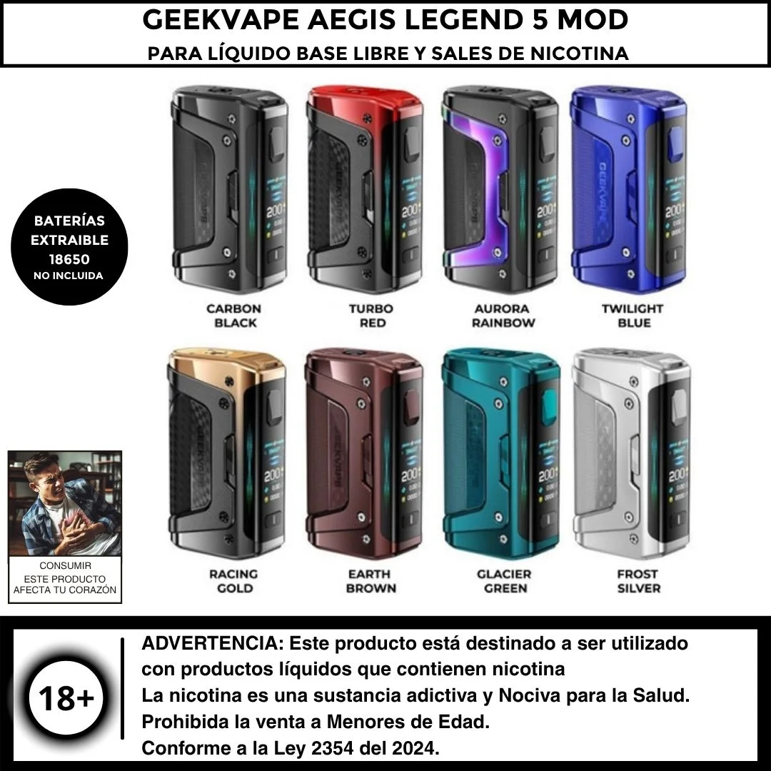 Geekvape Aegis Legend 5 Mod