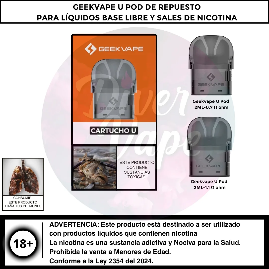 Geekvape U Pod de Repuesto