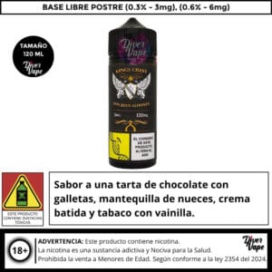 Kings Crest Don Juan Aldonza Bombo 120ml 3mg