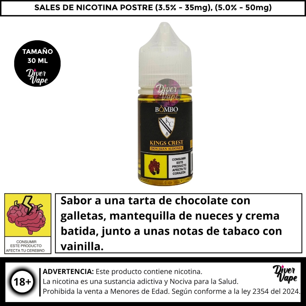 Kings Crest Don Juan Aldonza Bombo Salts