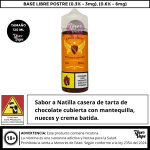 Kings Crest Don Juan Custard 120ml 3mg