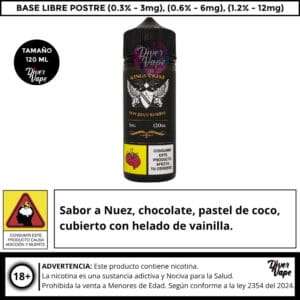 Kings Crest Don Juan Reserve 120ml 3mg