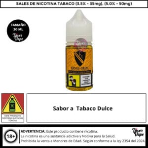 Kings Crest Don Juan Tabaco Dulce Salts