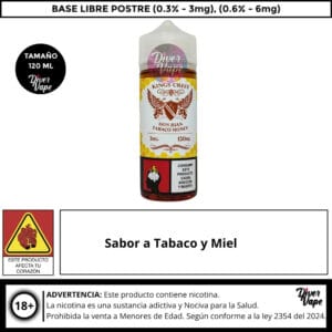 Kings Crest Don Juan Tabaco Honey 120ml 3mg