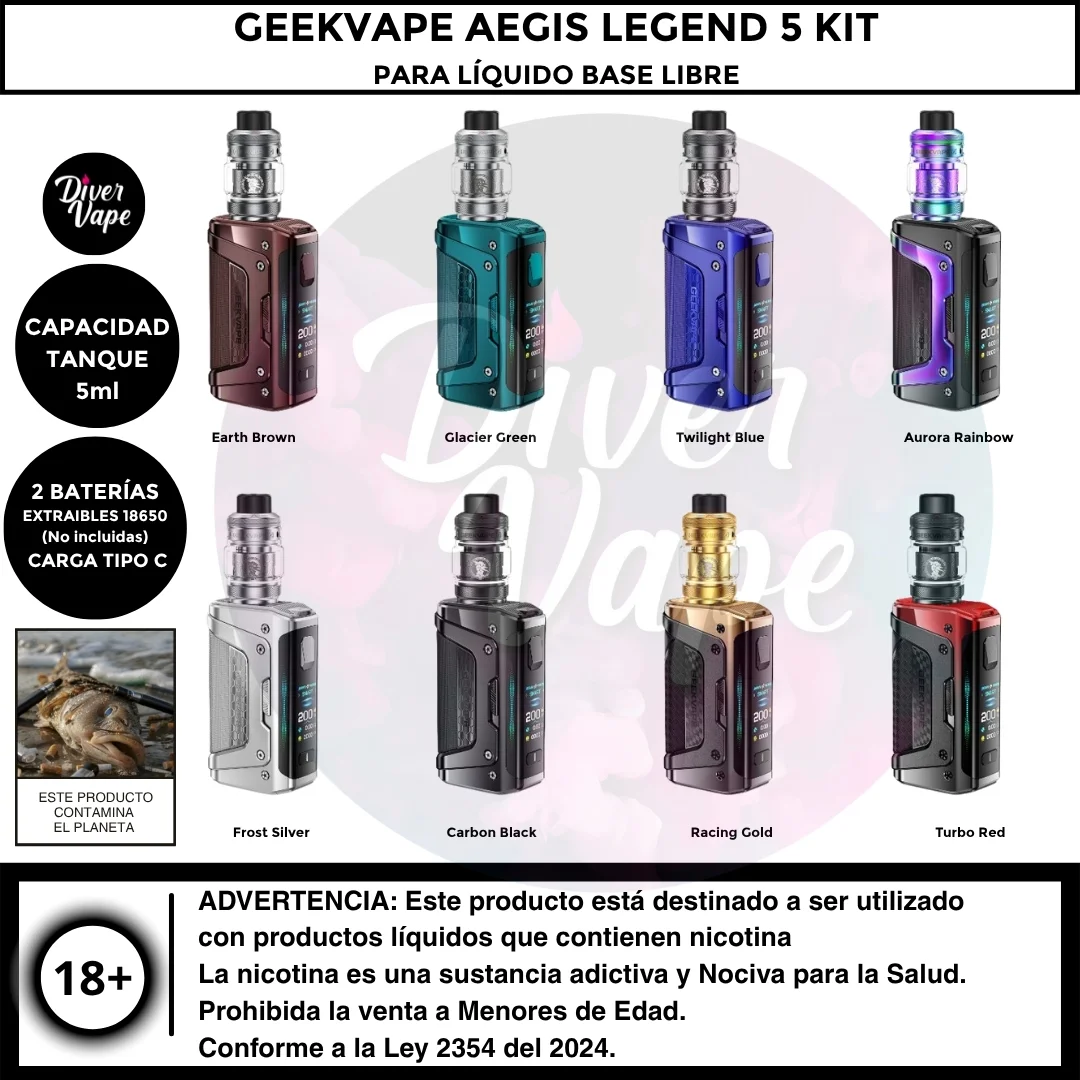 GeekVape Aegis Legend 5 Kit