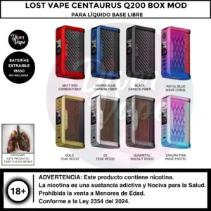 LOST VAPE Centaurus Q200 Box Mod