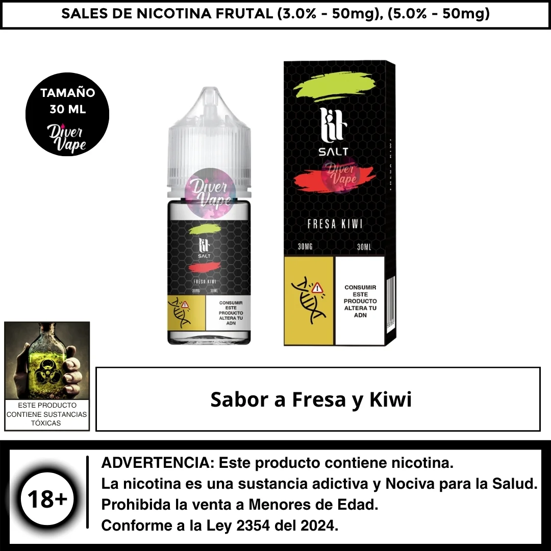 Lit Fresa Kiwi Salts