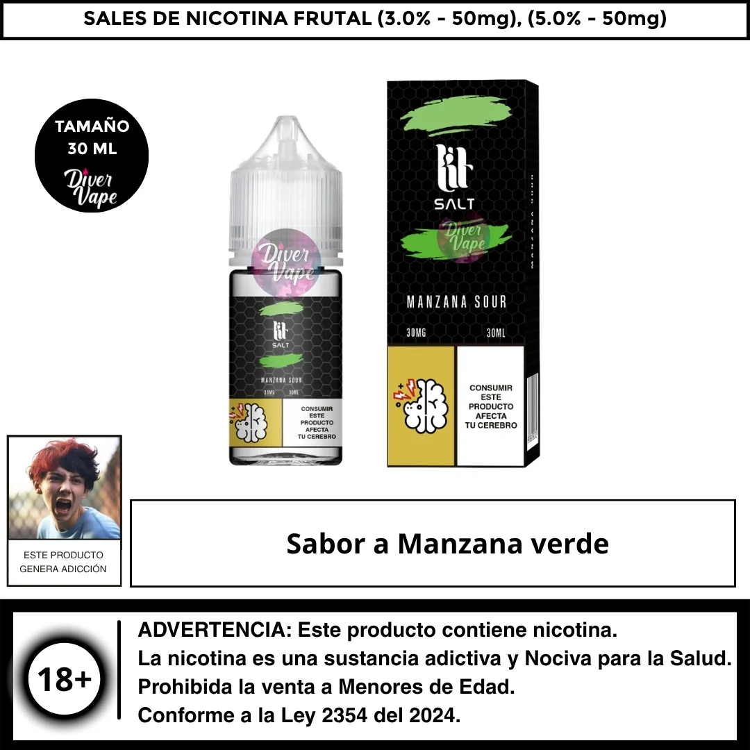 Lit Manzana Sour Salts