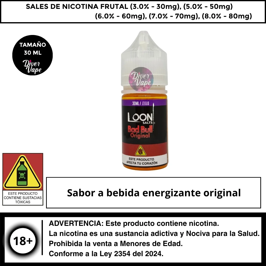 Loon Bad Bull Original Salts