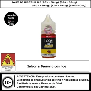 Loon Banana Ice Salts