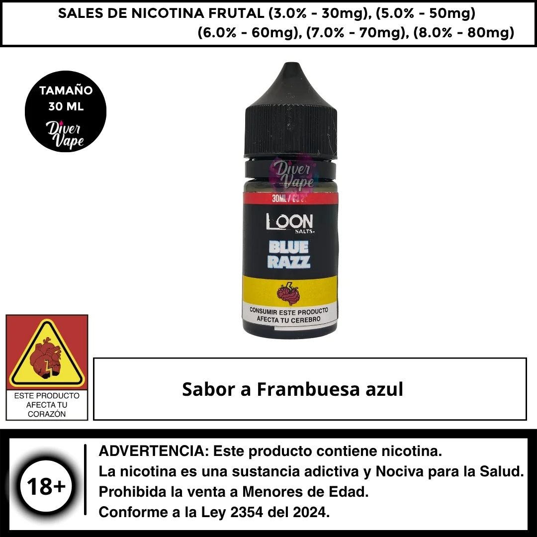 Loon Blue Razz Salts