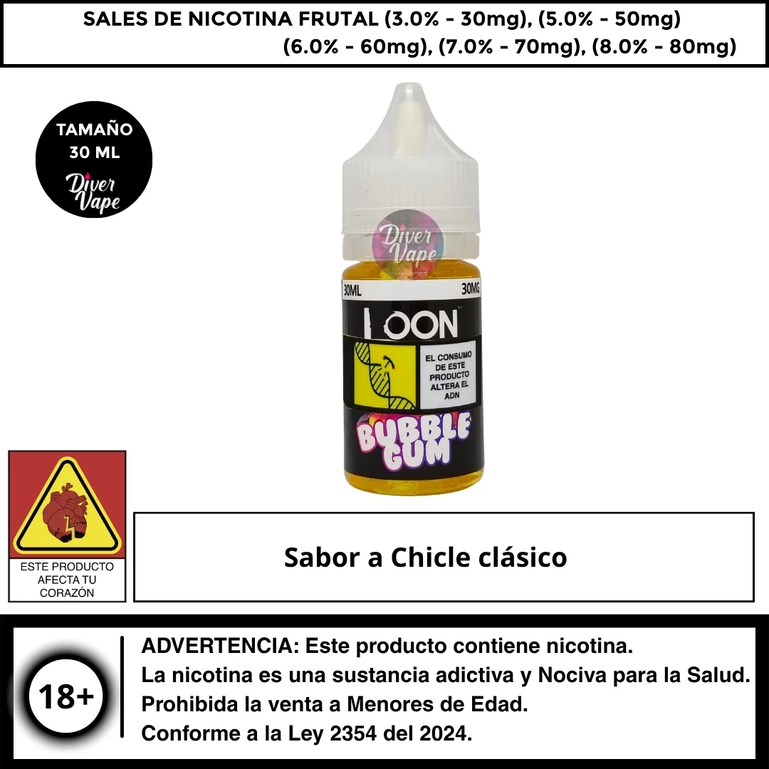 Loon Bubble Gum Salts