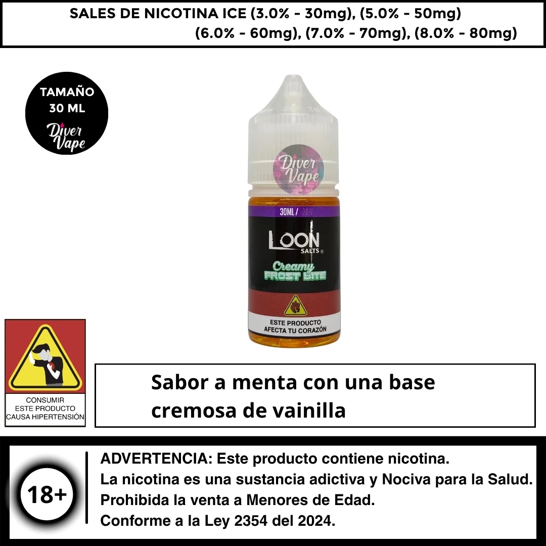 Loon Creamy Frost Bite Salts