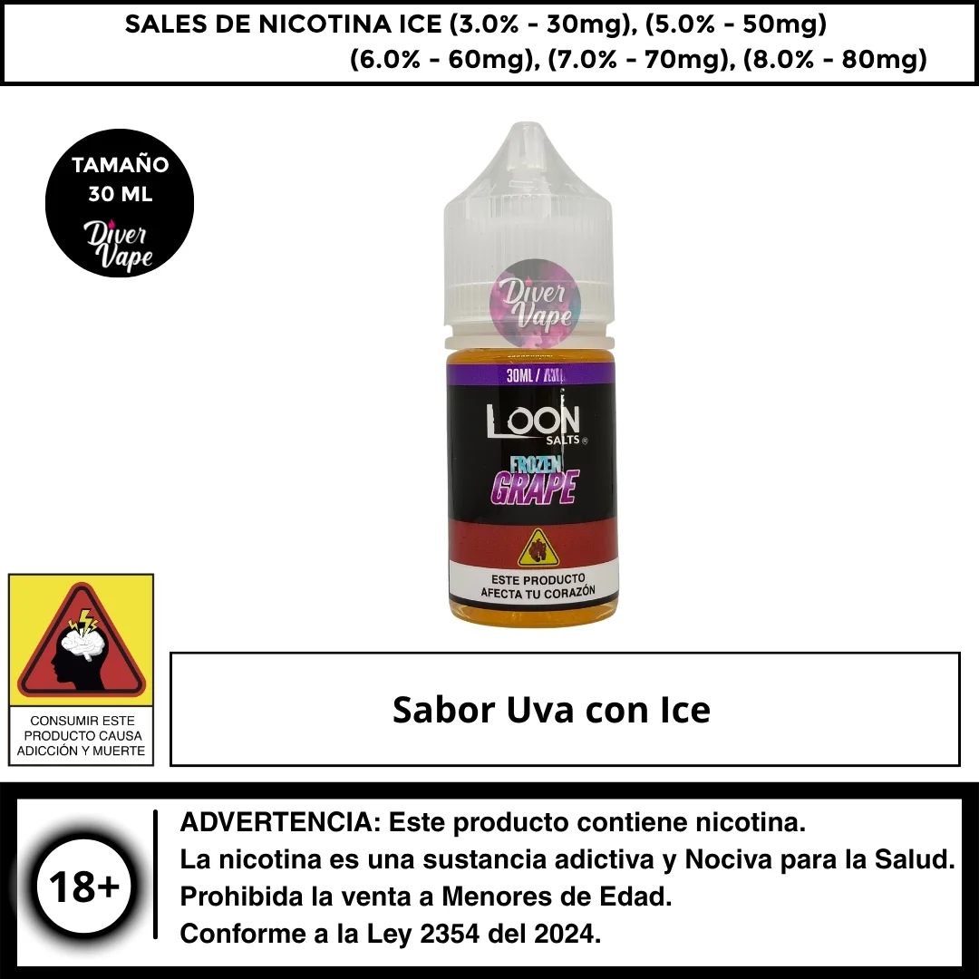 Loon Grape Frozen Salts