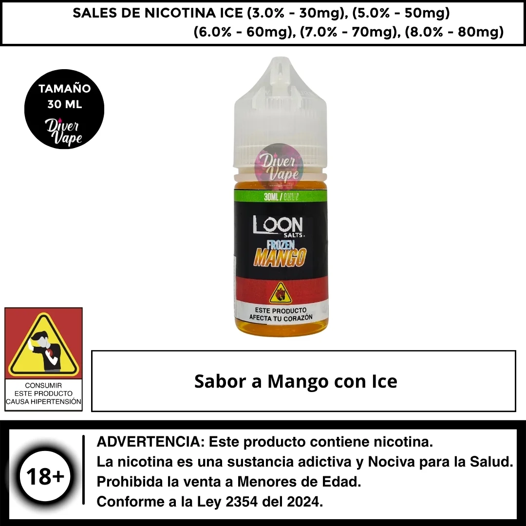 Loon Mango Frozen Salts