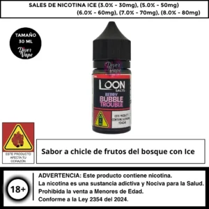 Loon berry Bubble trouble Salts