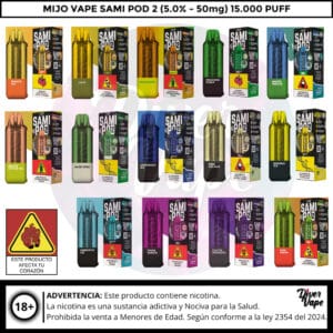 MIJO VAPE Sami Pod 2 - 15.000 Puff