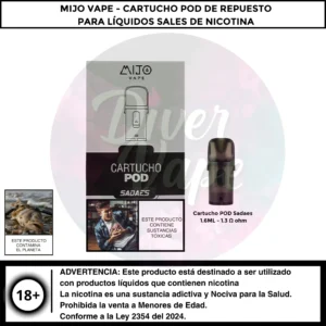 Mijo Vape Cartucho POD Sadaes