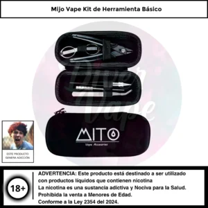 Mijo Vape Kit de Herramienta Básico